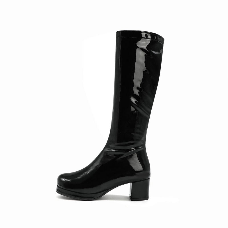 Leather Waterproof Knee High Boots 5-10.5 Newgew
