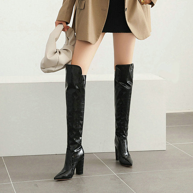 Over the Knee Boots Newgew