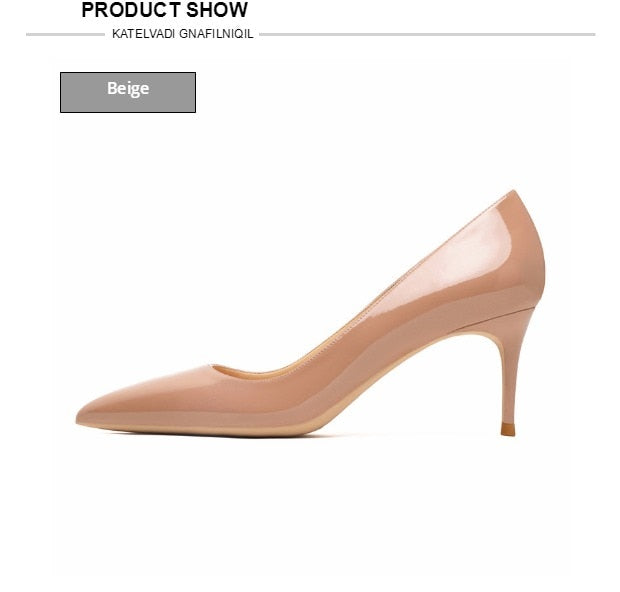 Patent Leather High Heel Shoes Newgew