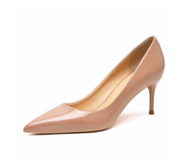 Patent Leather High Heel Shoes Newgew