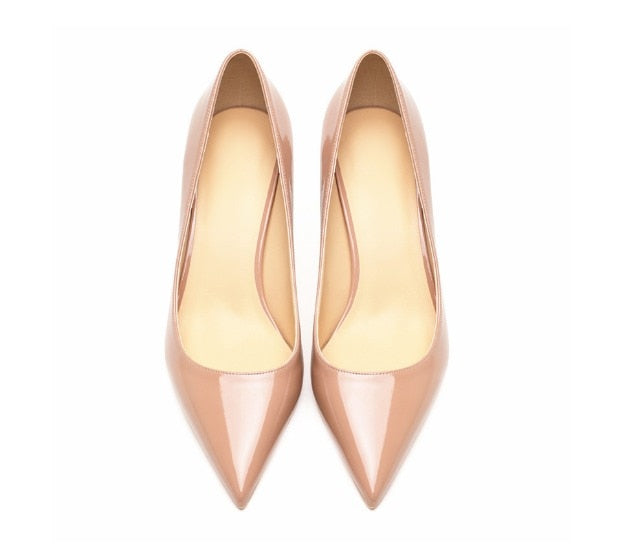 Patent Leather High Heel Shoes Newgew