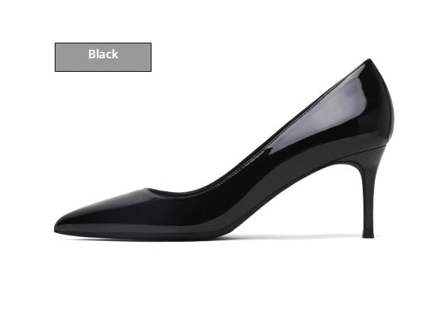 Patent Leather High Heel Shoes Newgew