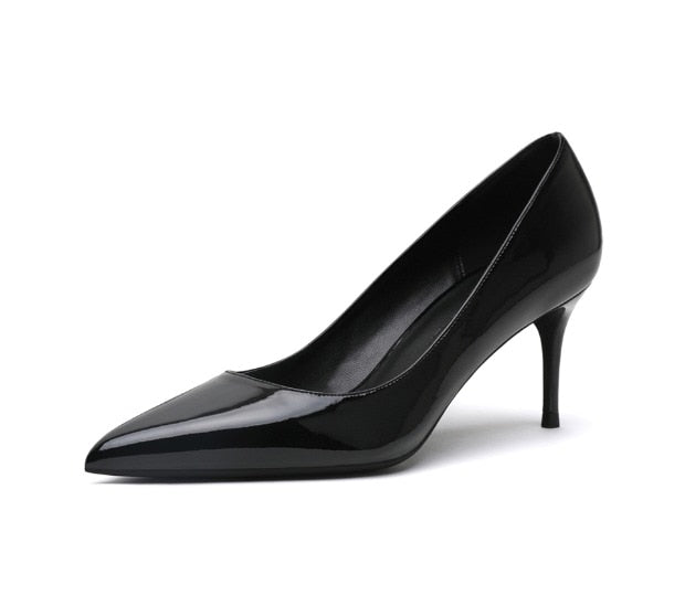 Patent Leather High Heel Shoes Newgew