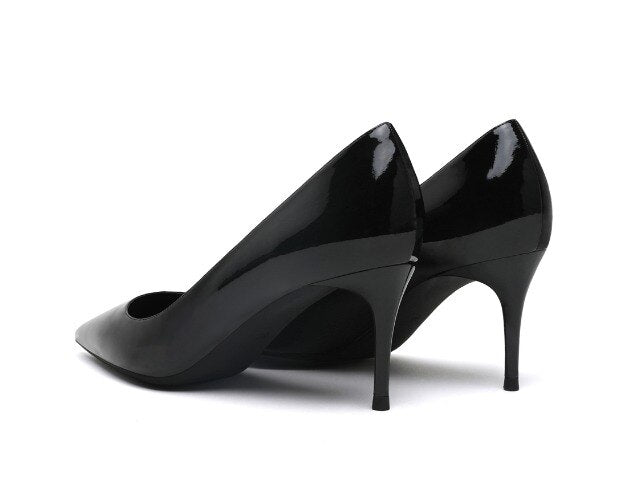 Patent Leather High Heel Shoes Newgew