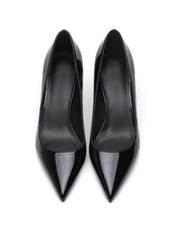 Patent Leather High Heel Shoes Newgew