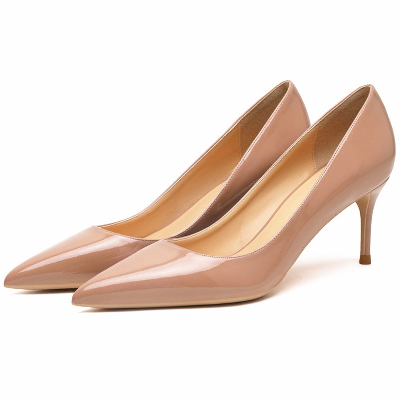 Patent Leather High Heel Shoes Newgew