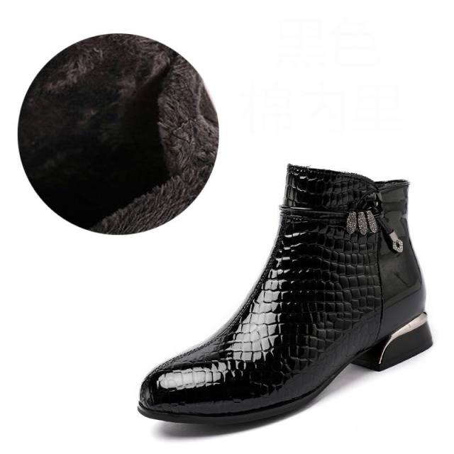 Ankle Boots Genuine Leather Newgew