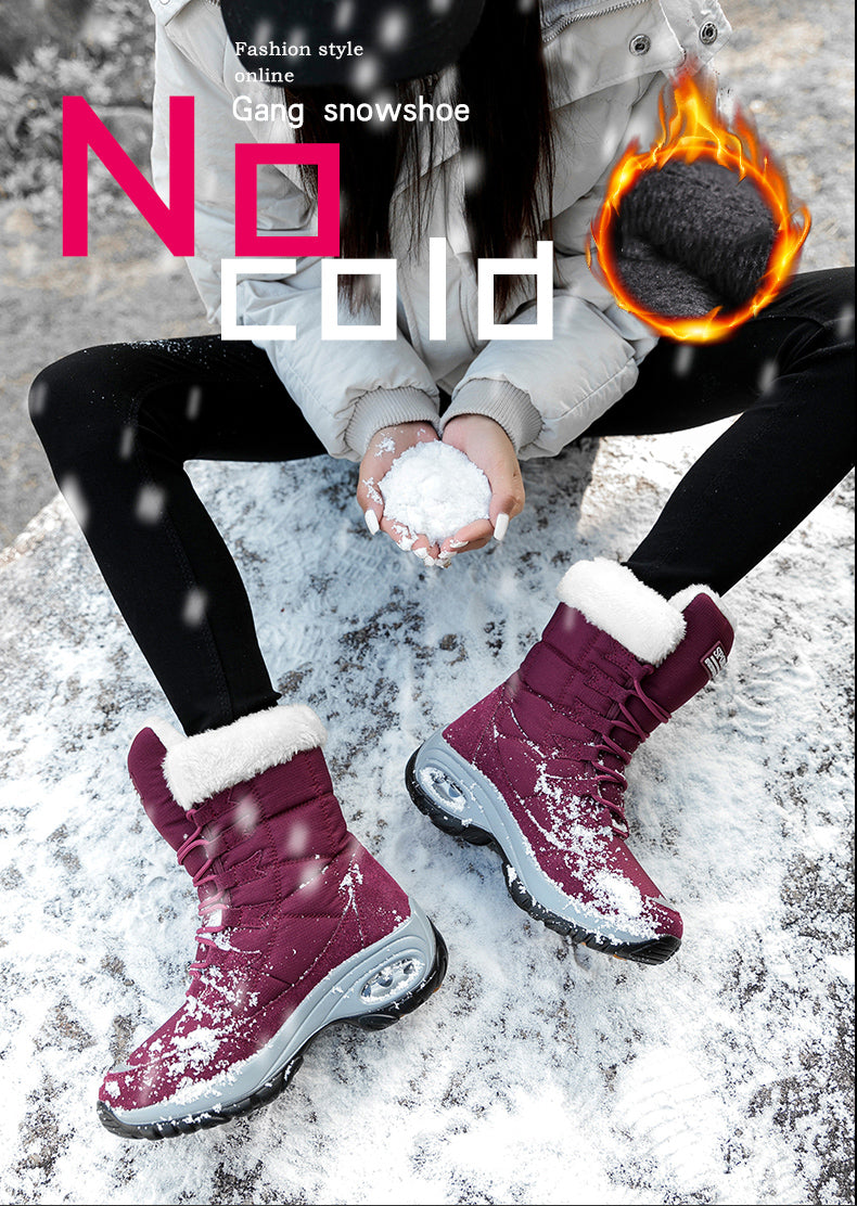 Winter Mid-Calf Snow Boots Newgew