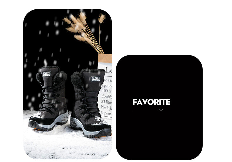 Winter Mid-Calf Snow Boots Newgew