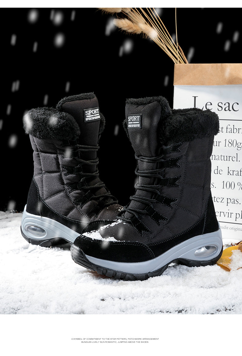 Winter Mid-Calf Snow Boots Newgew