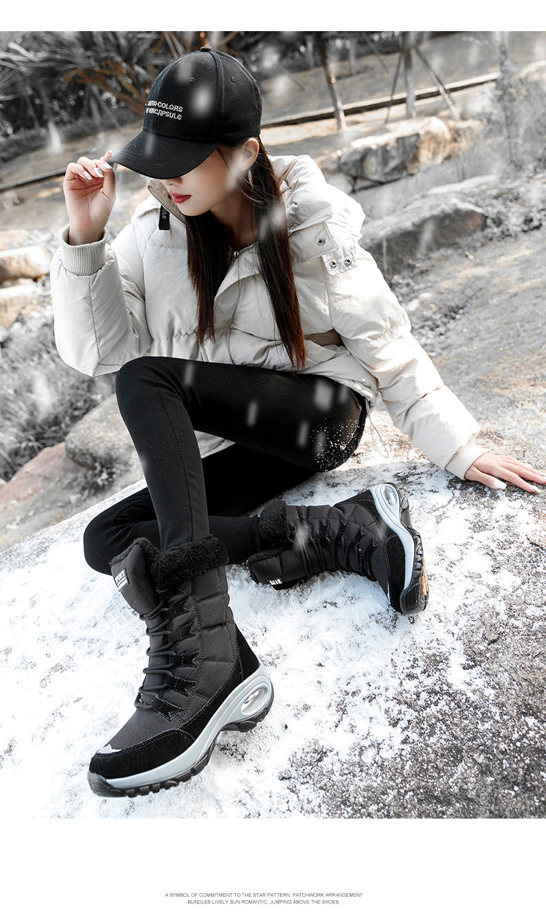 Winter Mid-Calf Snow Boots Newgew
