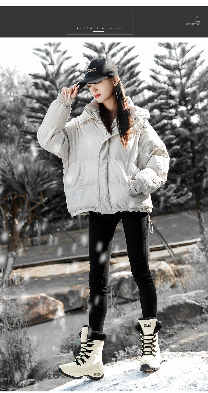 Winter Mid-Calf Snow Boots Newgew