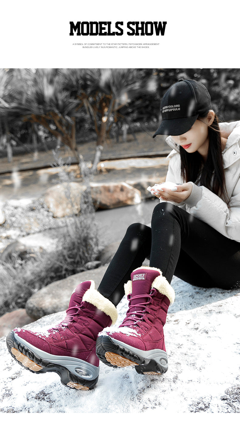 Winter Mid-Calf Snow Boots Newgew