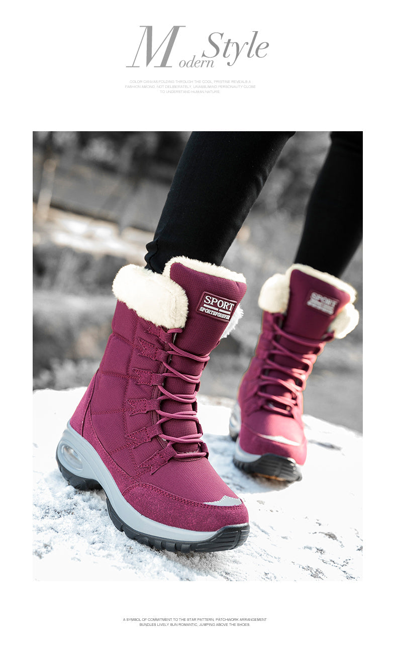 Winter Mid-Calf Snow Boots Newgew