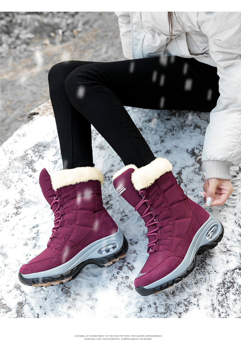 Winter Mid-Calf Snow Boots Newgew