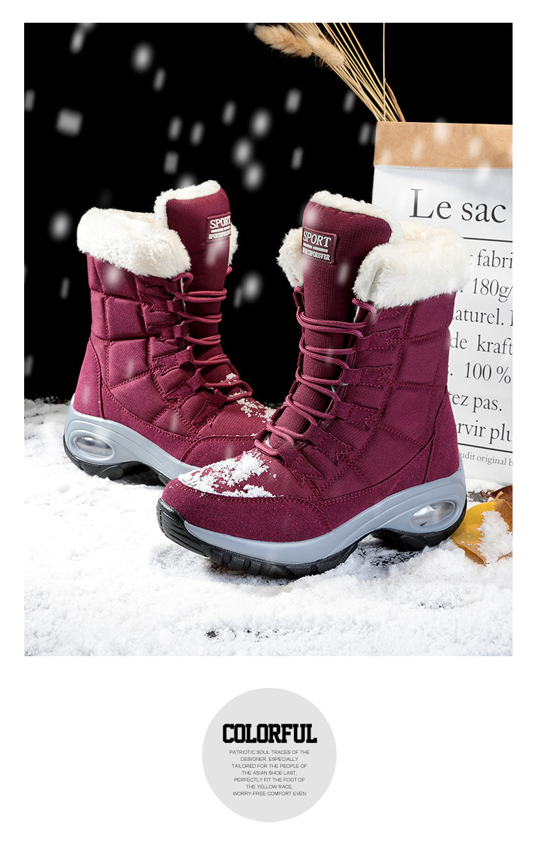 Winter Mid-Calf Snow Boots Newgew