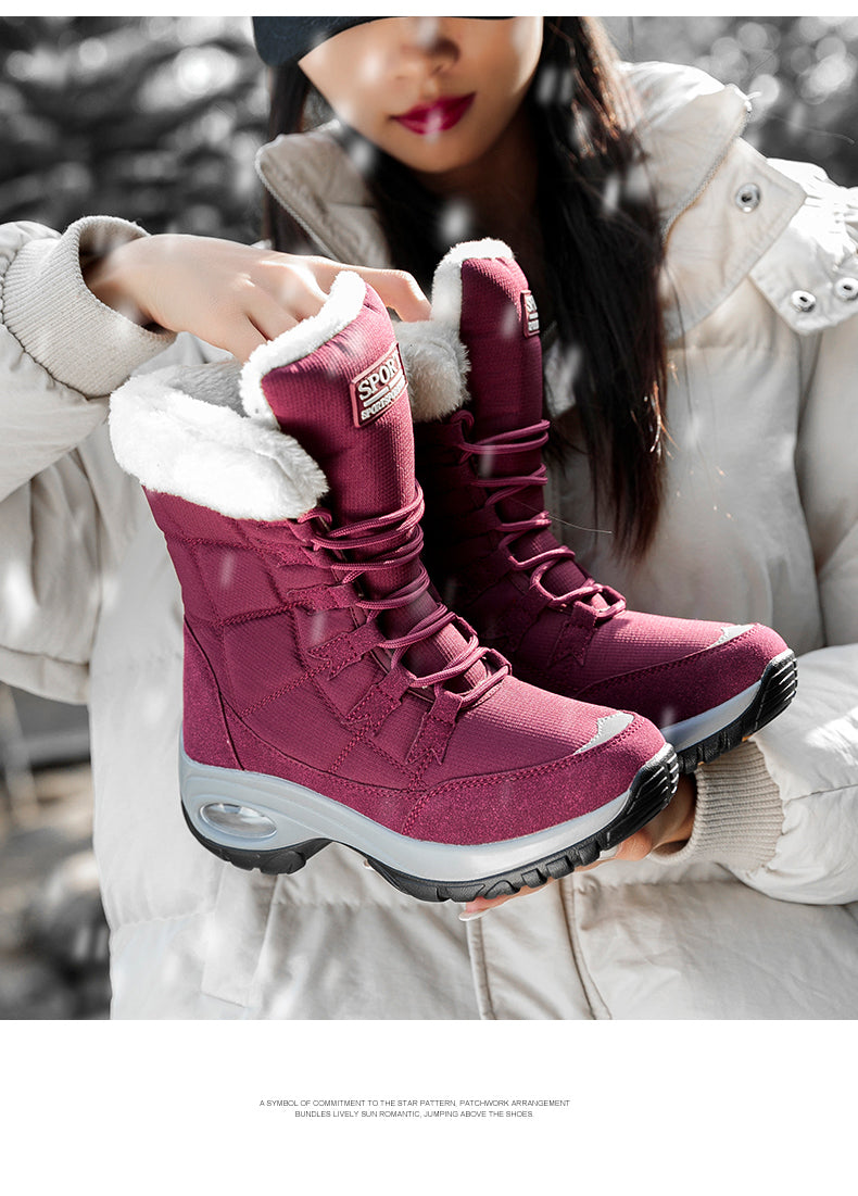 Winter Mid-Calf Snow Boots Newgew