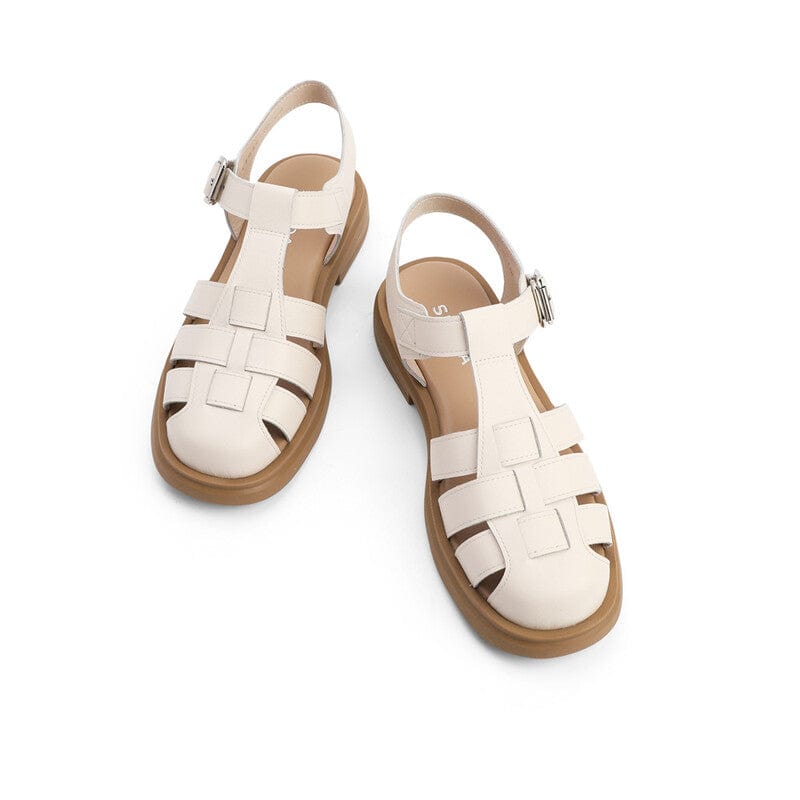 Cow Leather Sandals Newgew