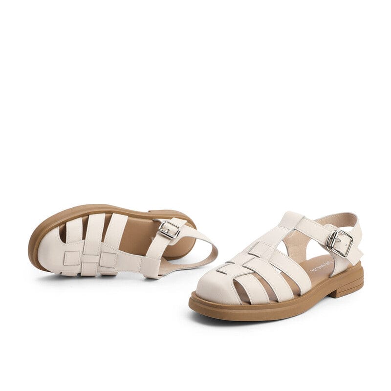 Cow Leather Sandals Newgew