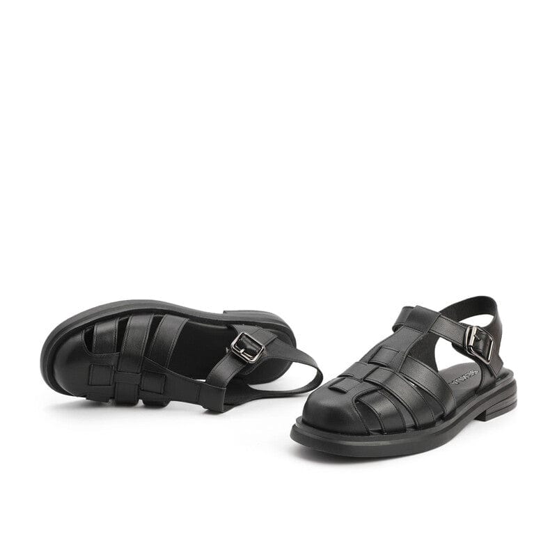 Cow Leather Sandals Newgew