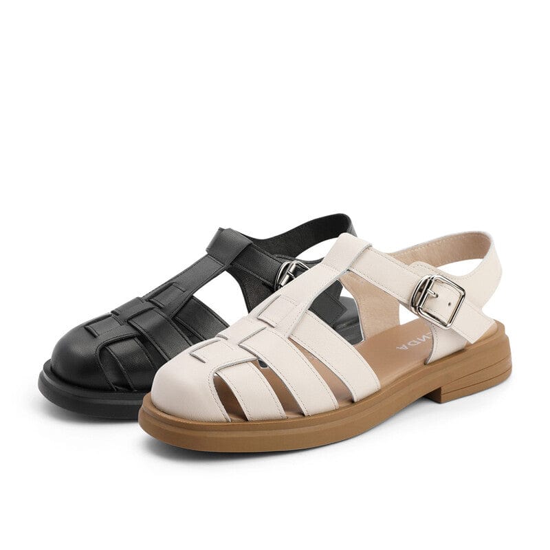 Cow Leather Sandals Newgew