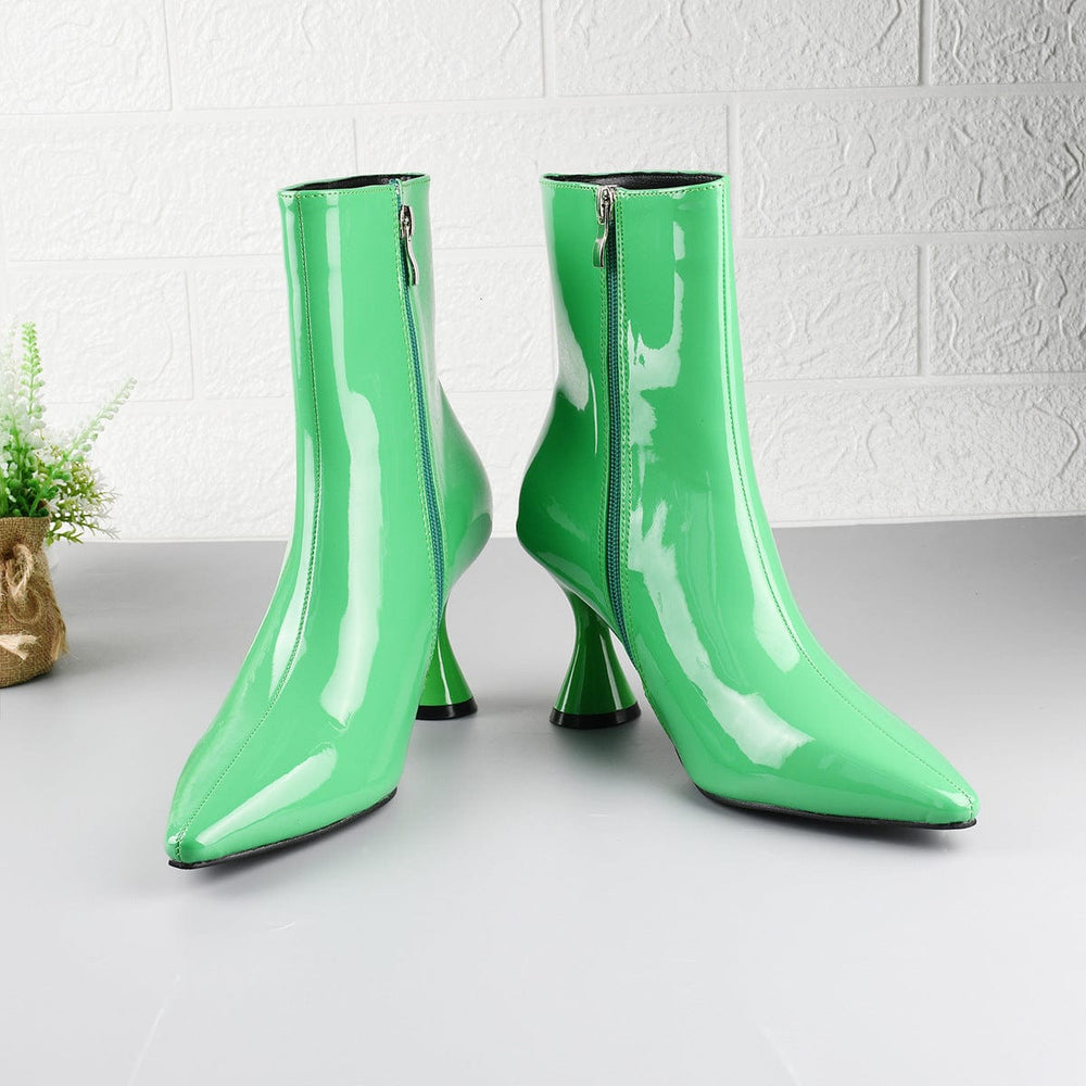 Mid-heel Slip-on Boots Newgew