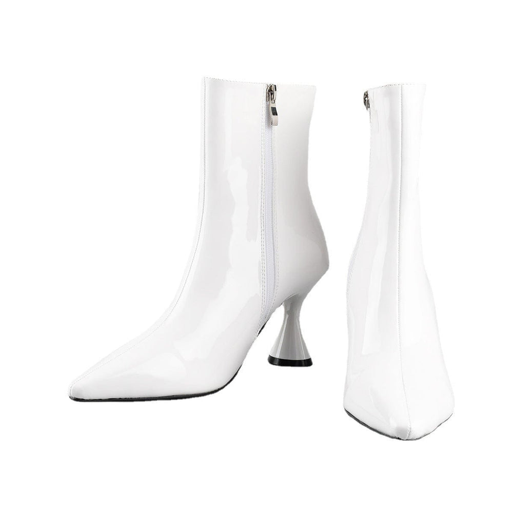 Mid-heel Slip-on Boots Newgew