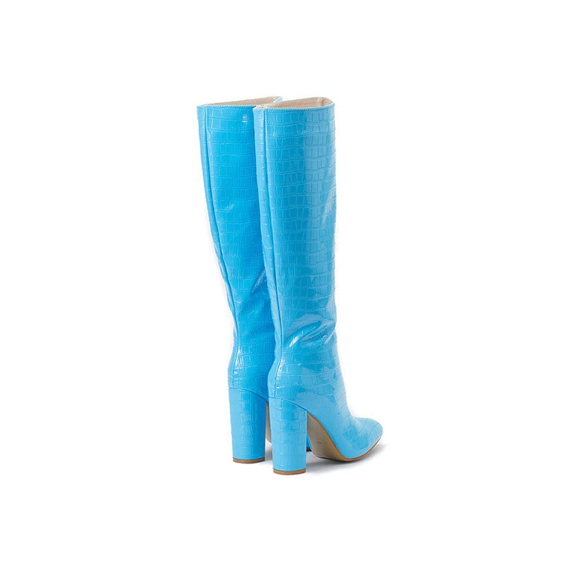 Pointed Heeled Boots Newgew
