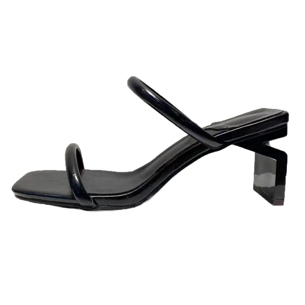 One Word Belt Heeled Sandals Newgew