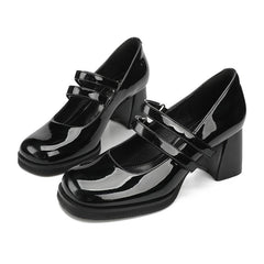 Retro Shallow Mouth Mary Janes Newgew