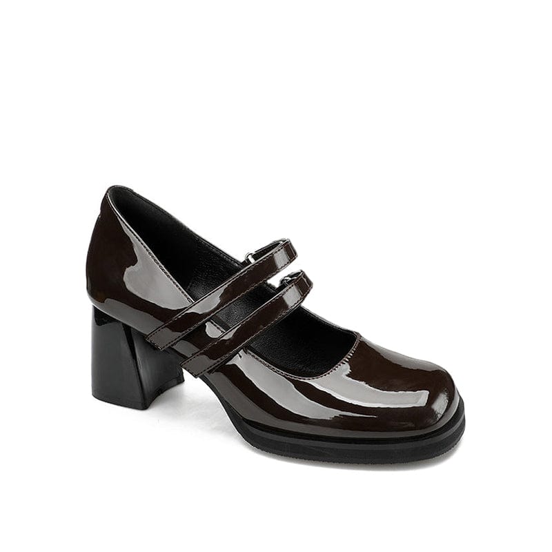 Retro Shallow Mouth Mary Janes Newgew