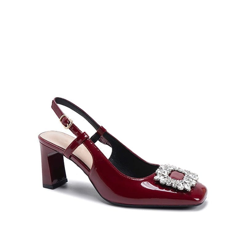 Temperament Rhinestones Diamond Mary Janes Newgew