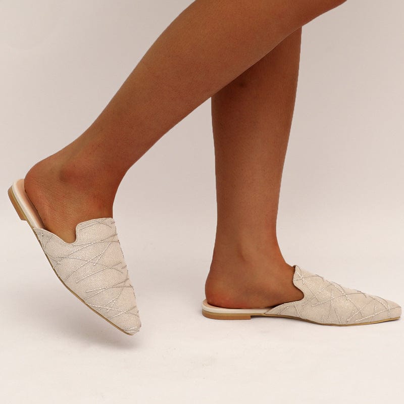 Toe Flat Mules Newgew