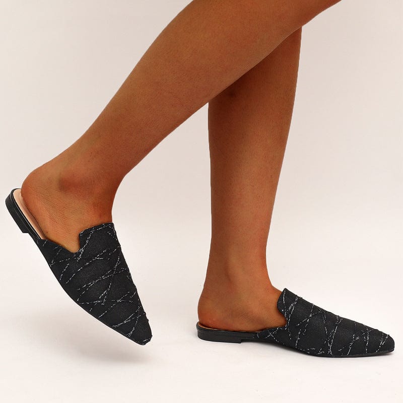 Comp Toe Mule Toe Flat Mules – PinTow