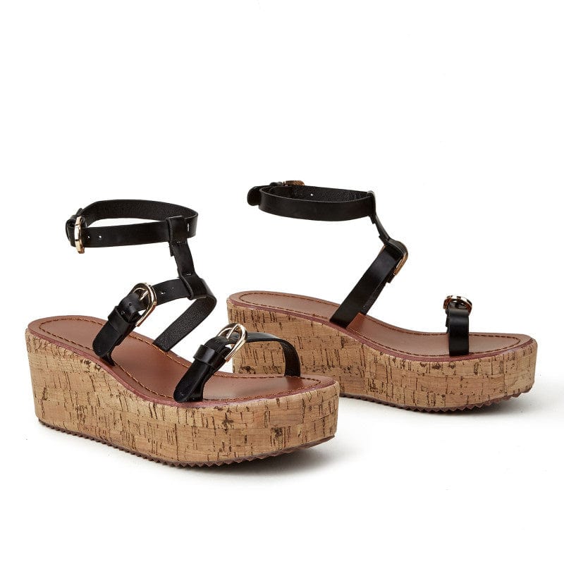 Newbella	Gladiator Wedge Sandals Newgew