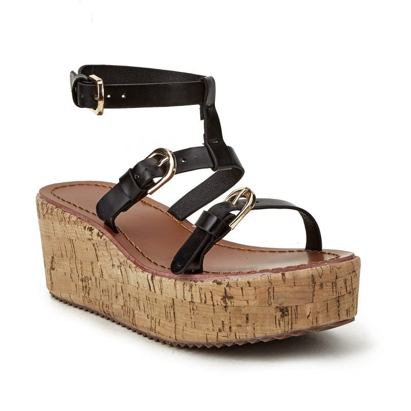 Newbella	Gladiator Wedge Sandals Newgew