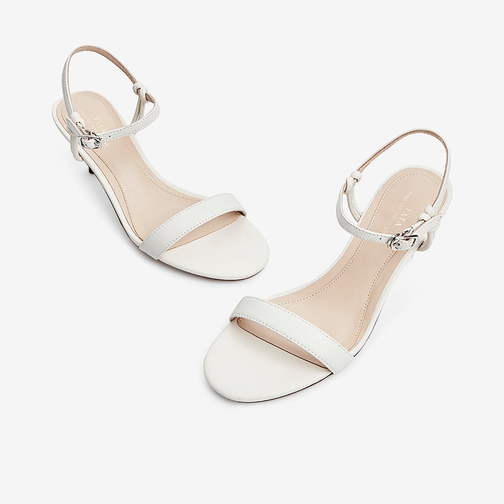 Solid One-Word Belt Sandals Newgew