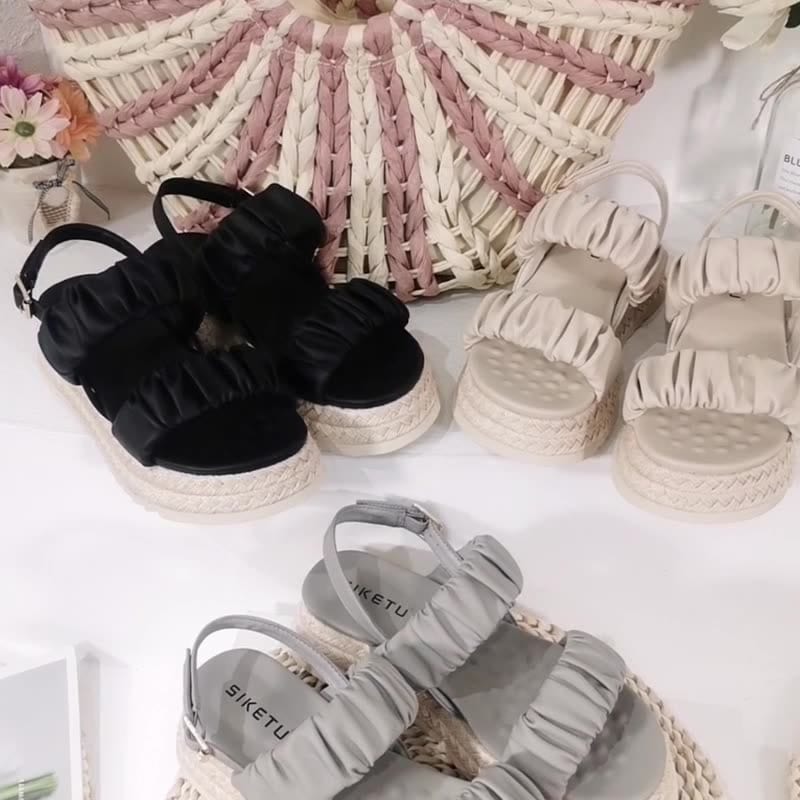 Women Beach Elegant Platform Sandals Newgew
