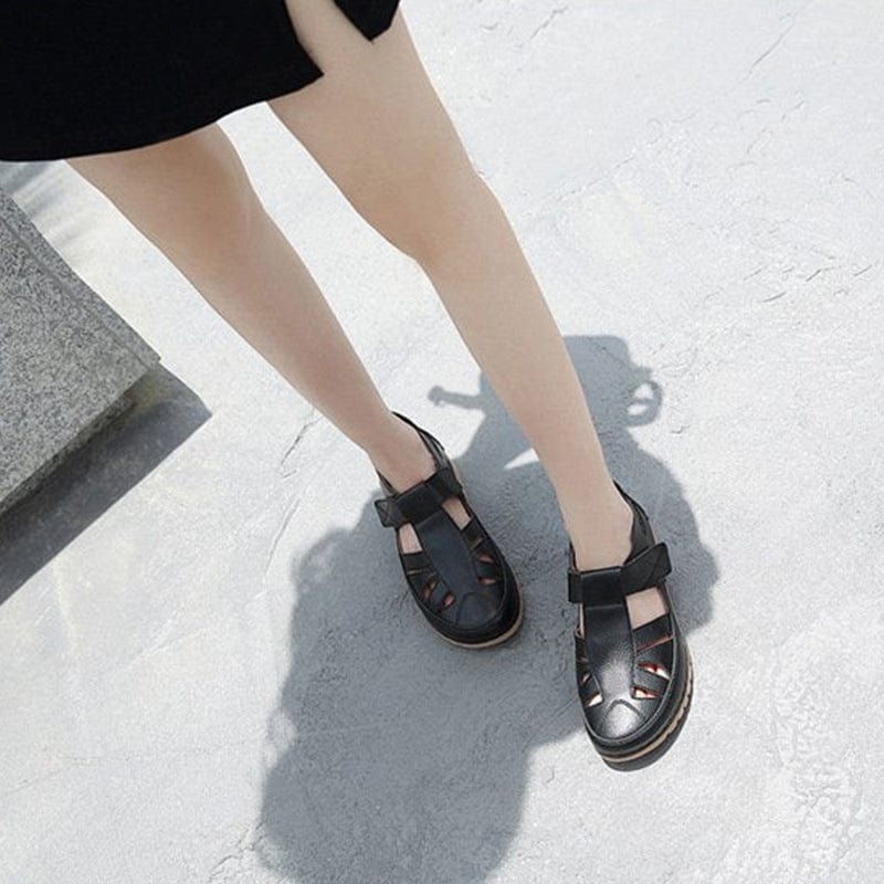 Women Light Soft Hollow Platfoam Sandals Newgew