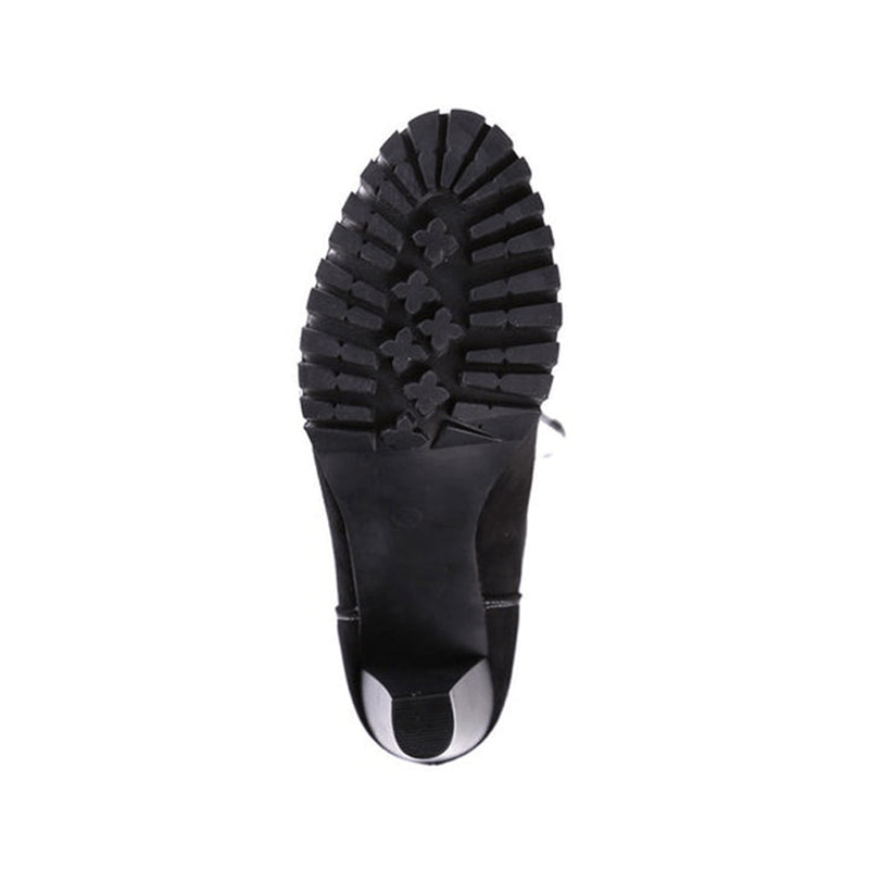 Strappy Chunky Heeled Boots Newgew