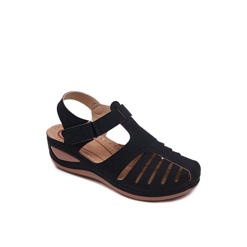 Women Vintage Wedge Sandals Newgew