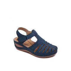 Women Vintage Wedge Sandals Newgew