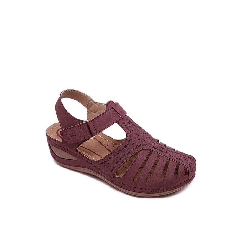 Women Vintage Wedge Sandals Newgew
