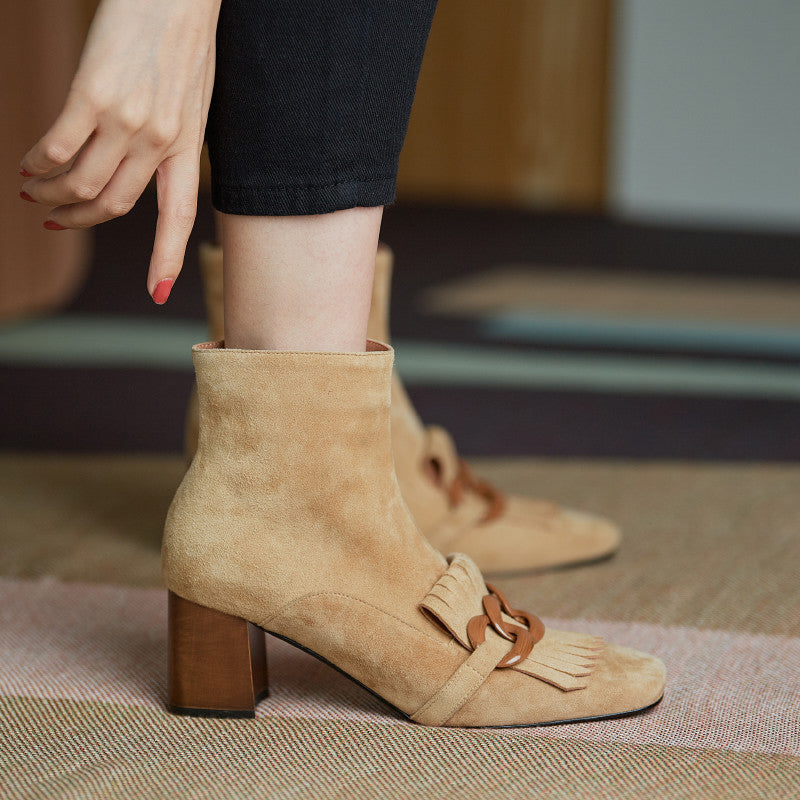 Janice Handmade Ankle Boots newgew