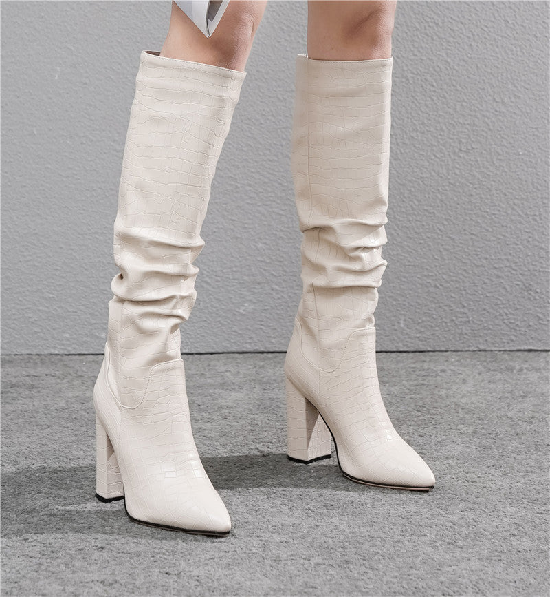 Frazer Slouch Knee High Boots Newgew