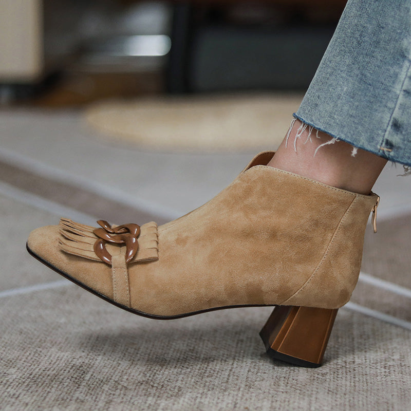 Janice Handmade Ankle Boots newgew