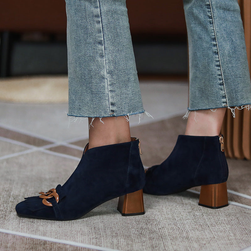 Janice Handmade Ankle Boots newgew