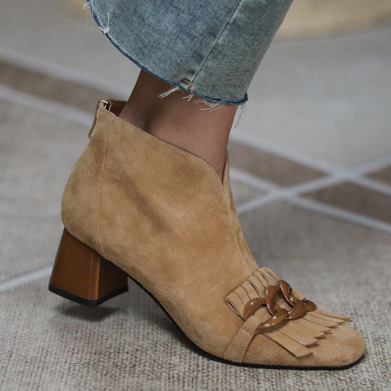 Janice Handmade Ankle Boots newgew