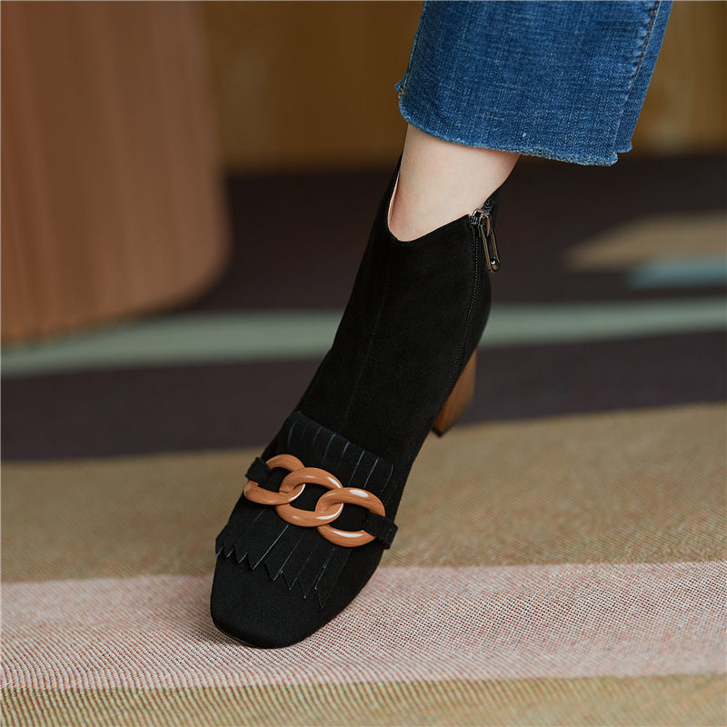 Janice Handmade Ankle Boots newgew