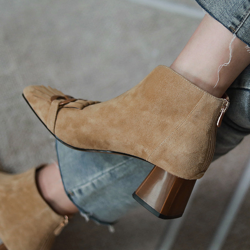 Janice Handmade Ankle Boots newgew